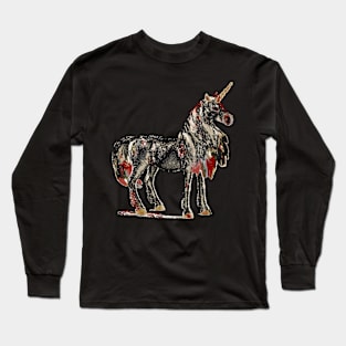 DARKMERCH UNICORN Long Sleeve T-Shirt